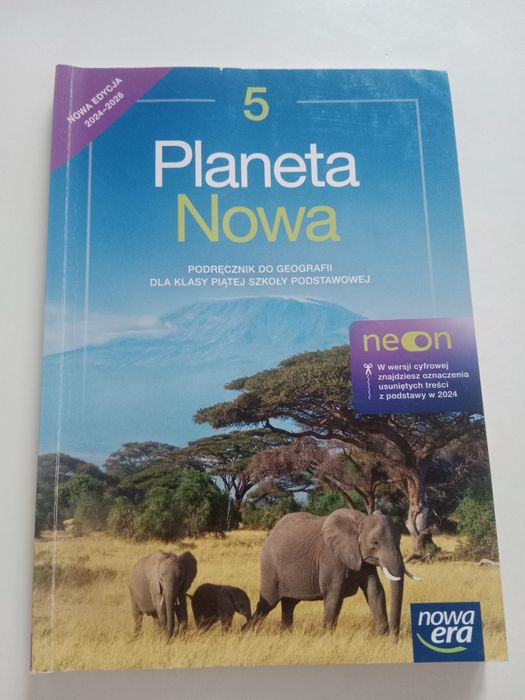 Geografia klasa 5,, Planeta nowa''