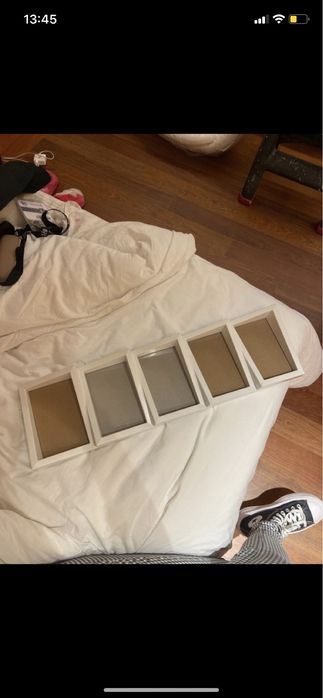 Moldura para 5 fotos