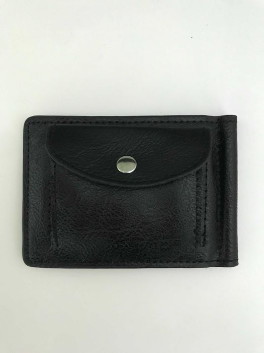 кожаный зажим для денег