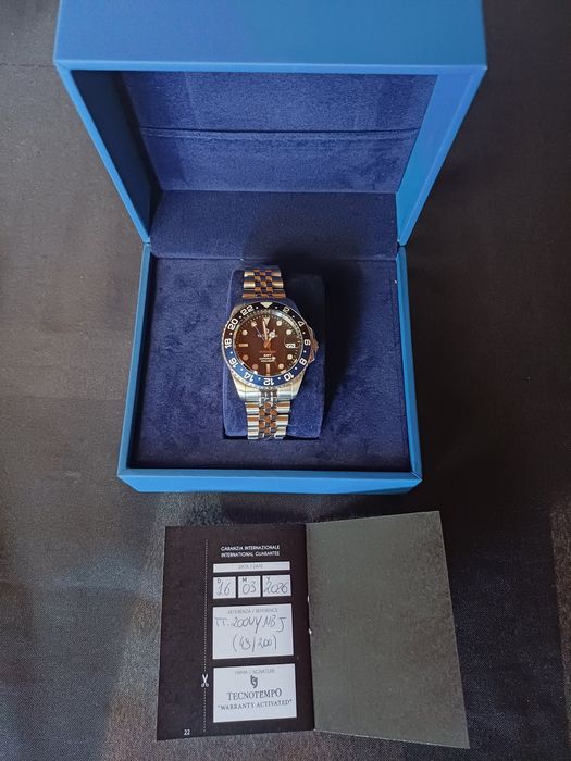 Relógio Tecnotempo Voyager GMT