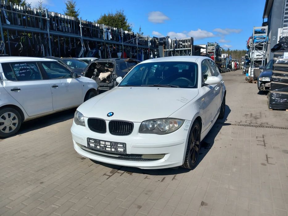 BMW E87 PAS PRZEDNI WZMOCNIENIE CZOŁOWE LIFT N47 KOMPLETNE