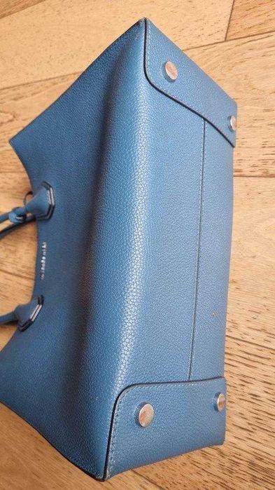 MICHAEL KORS torebka torba skórzana oryginał damska turkusowa