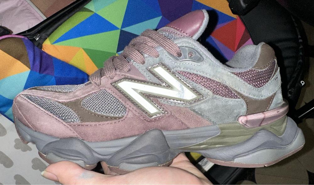 Кросівки  бордові New Balance 9060 Truffle Rich Earth