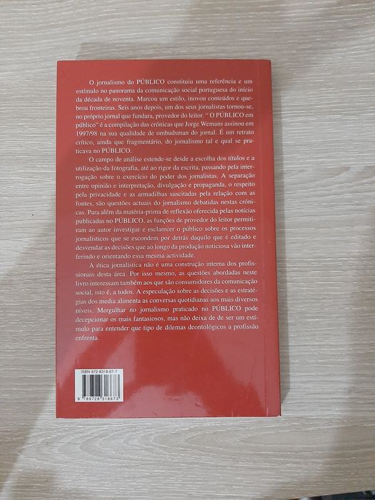 Livro "O Público em Público: as coluna do provedor do leitor"