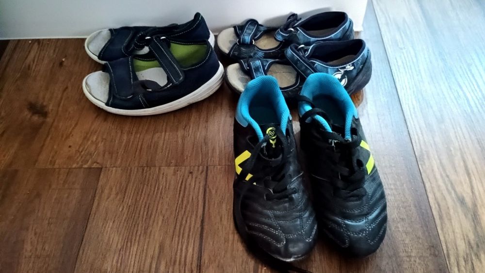 Buty - korki plus kapcie