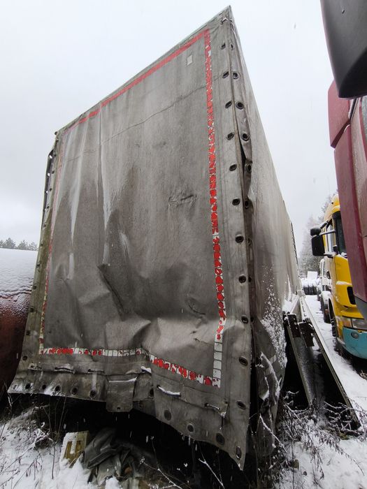 Zabudowa plandeka Mercedes firanka, kontener, paka magazyn garaż drzwi