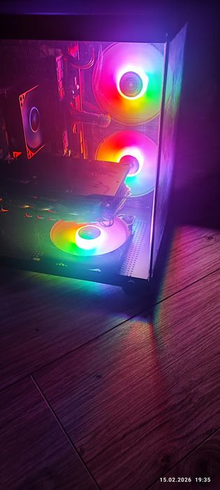 Komputer gamingowy XEON 8/16 • 32GB RAM • 8GB GPU • OBUDOWA RGB +Win11