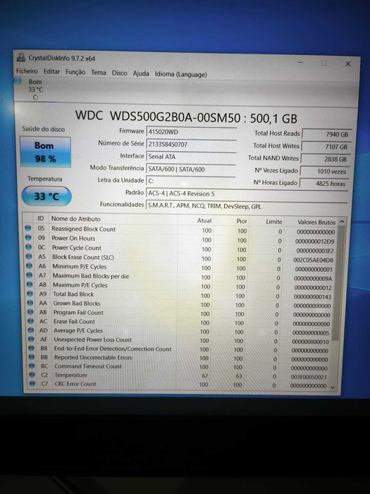 Disco SSD Western Digital 500GB