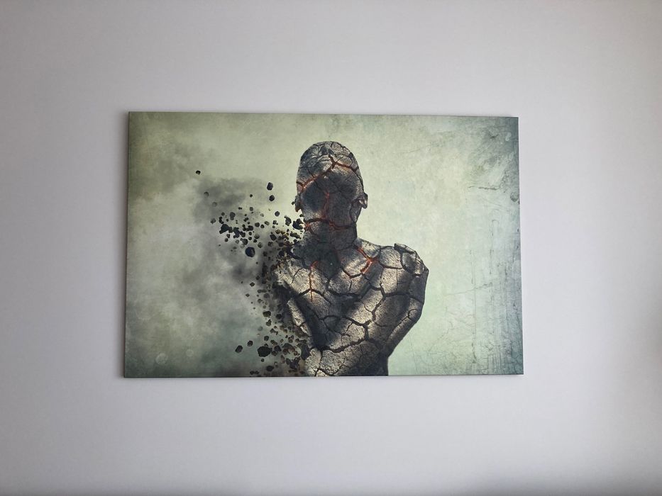 Obraz, Man of stone, duży, 80x120cm