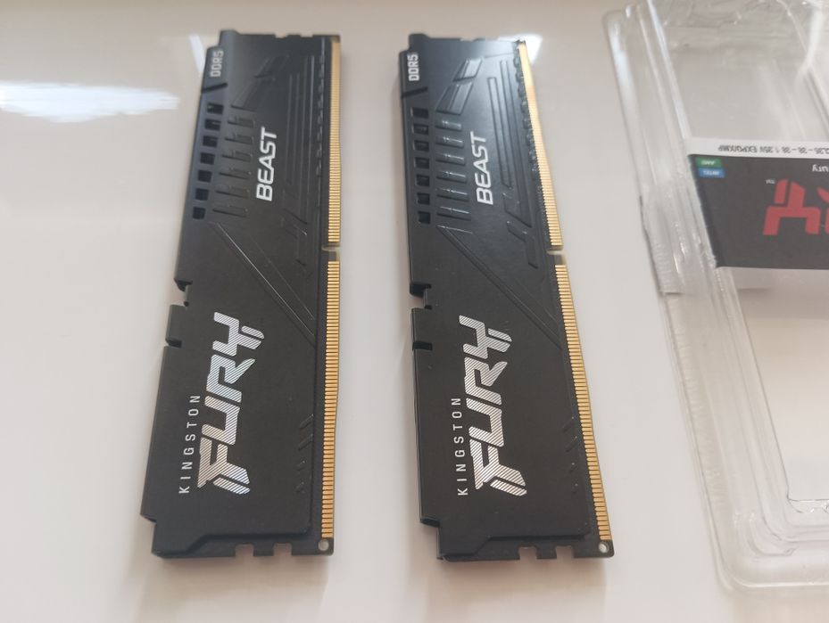 Kingston FURY 32 GB DDR5 (2x16GB) 6000 MHz FURY Beast