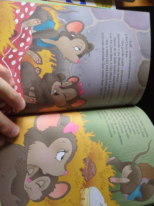 Contos dos Animais da Quinta de Isabella Camino e Delphine Lacharron
d