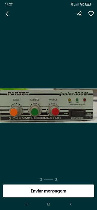 Modo de luz para musica