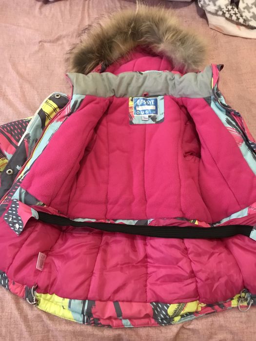 Зимова дівчача курточка