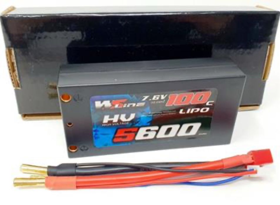 2x Lipos shorty 5600mah 2s2p HV novas