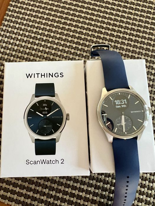 WITHINGS ScanWatch 2 Blue 42mm Smartwatch