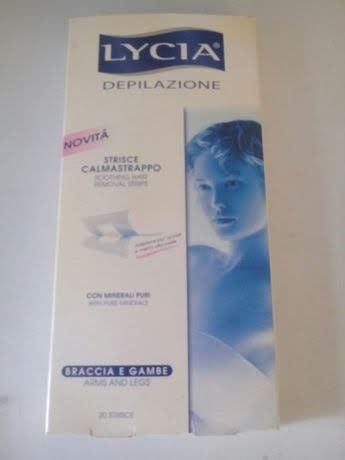 8 Bandas de cera Lycia + 5 Aloé Vera natural