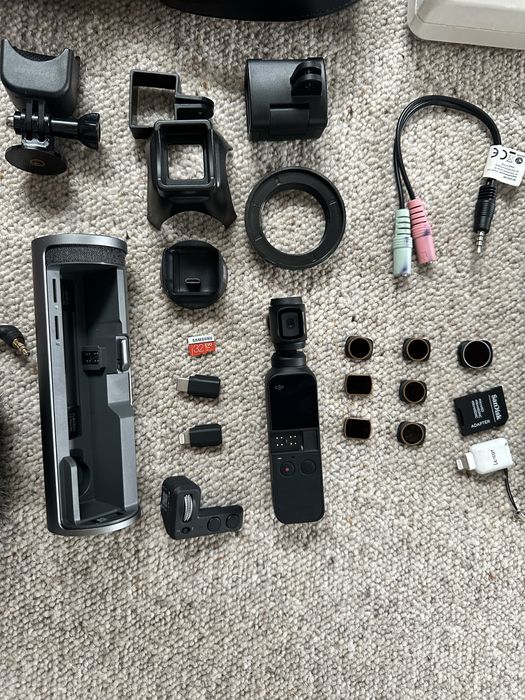 Mega Zestaw Vloga: DJI Osmo Pocket 1+ Mikrofon Rode + Masa Akcesoriów!