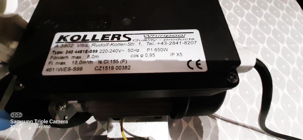 Motor novo para jacuzzi.