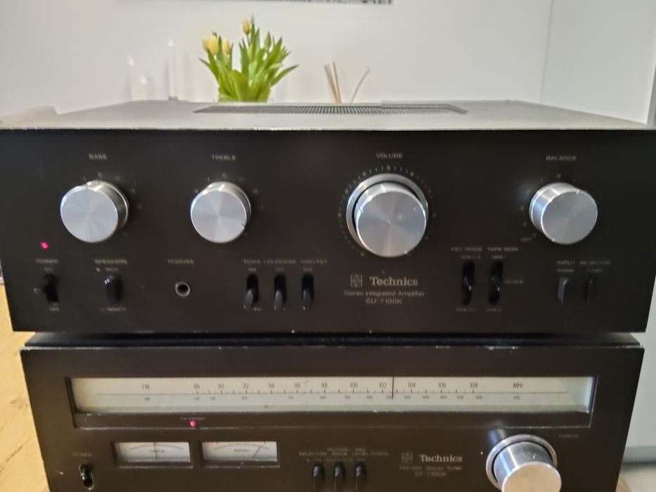 Zestaw Technics Wzmacniacz  SU 7100 K+ Tuner  ST 7300 K Japan