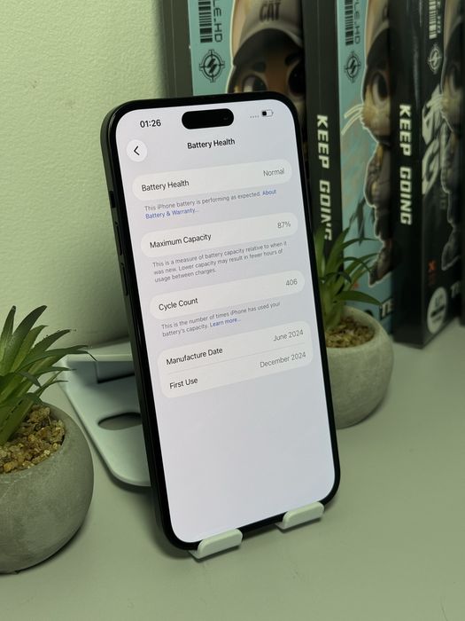 iPhone 15 Plus 128 GB/ Neverlock/ 87% АКБ/ Гарантія!