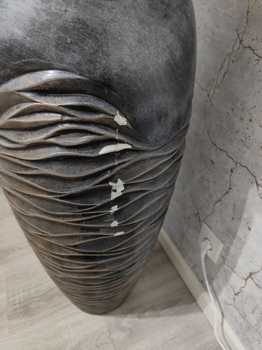 Jarrão cinza dourado