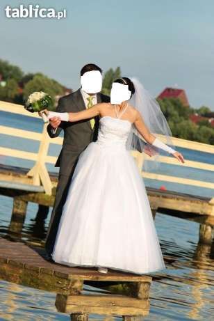 Biała Suknia Ślubna rozm.38