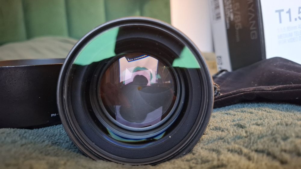Samyang 85mm T1.5 AS IF UMC do Nikon video DSLR f1.4