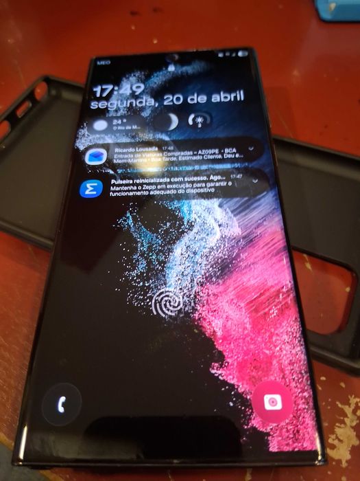 Samsung S22 Ultra 5G com caixa