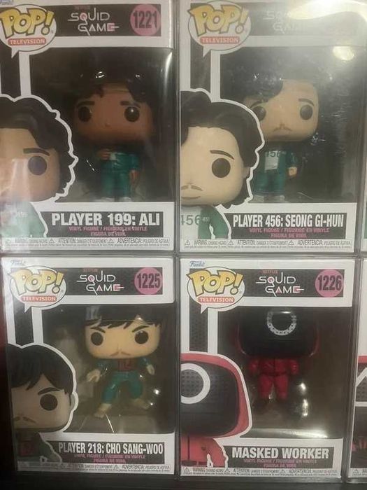 Funko Pop Squid Game – set de 8 figuras