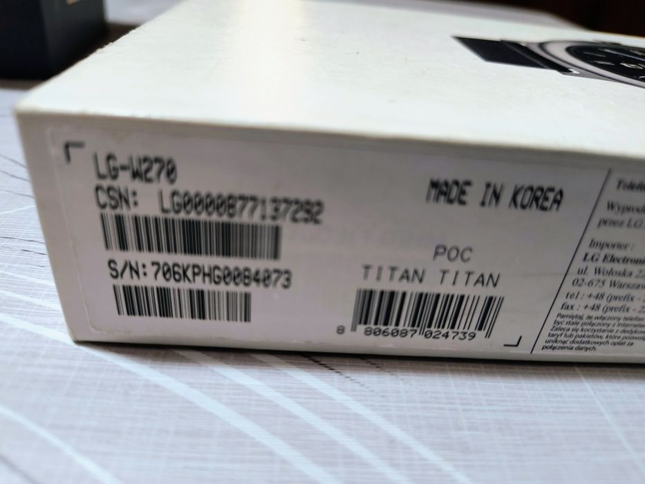 Sprzedam zegarek smartwatch LG Watch Style