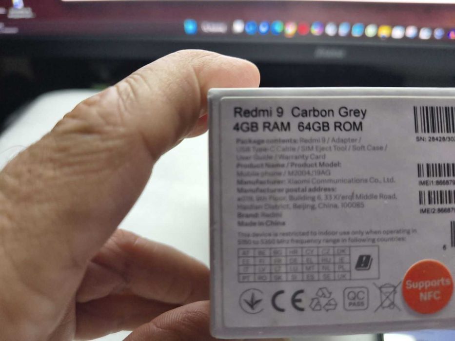 Telefon Redmi 9 Carbon Grey