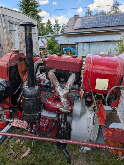 Traktor ciągnik Fahr D22 PH 1952 rok wóz i koparka gratis