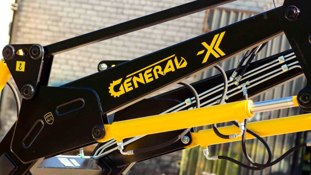 Погрузчик быстросъёмный General X КУН на трактор МТЗ с ковшом 1,5 м