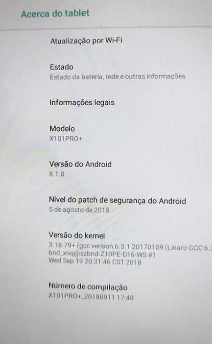 Tablet Billow X101PRO+ 10.1''