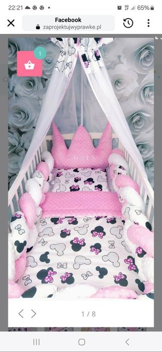 Komplet do łóżeczka i wózka