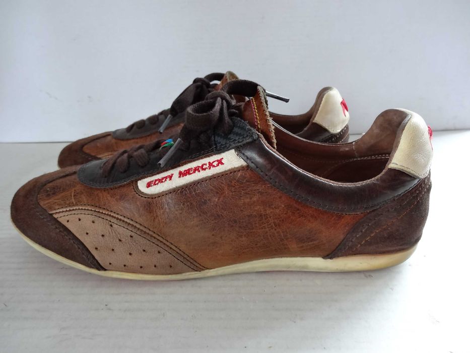 Buty EDDY MERCKX roz 43 Skóra Rowerowe Półbuty Sportowe