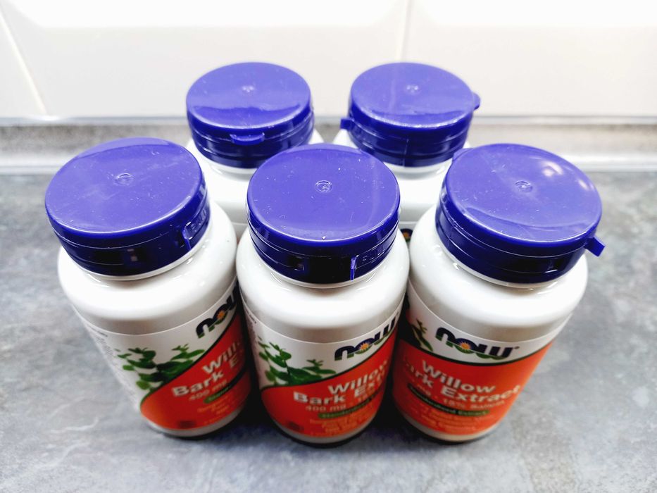 Now Foods, Willow Bark Extract 400 мг (100 капс.), кора ивы