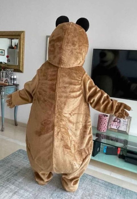 Mascote Urso Masha