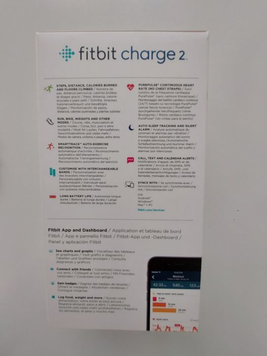 Fit Bit Charge 2+ carragedor + 2 braceletes