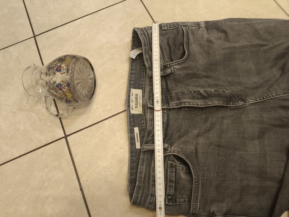 Spodnie jeansowe carrot 40 L