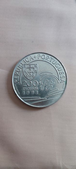 Lote 4 Moedas Escudos Portugal