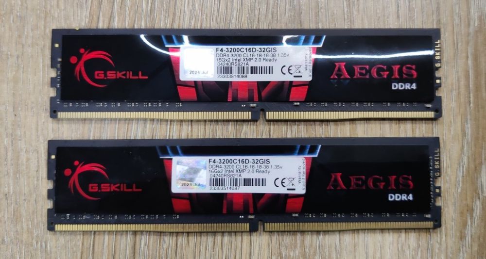 Mydoso　G.SKILL DDR4-3200 ８Gx４ 32GB gskill ddr4 32gb - купить комплектующие для ПК - Цена на OLX.ua