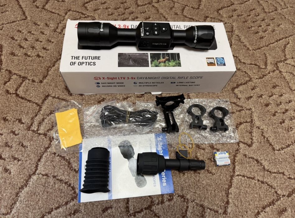 Приціли день-ніч ATN X-Sight LTV 3-9x (цифровий)