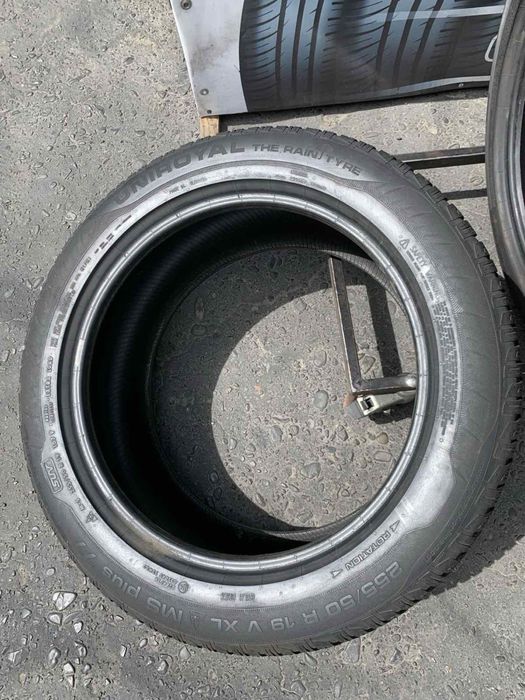 Шини 255/50 R19 пара Uniroyal зима 7мм