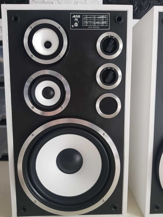 Kolumny Altus Tonsil  75 (Wersja Czarno-Biała) Unikalny Design