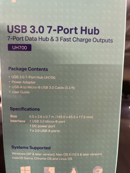 TP-Link Hub Usb 7 port 3.064171275113985121