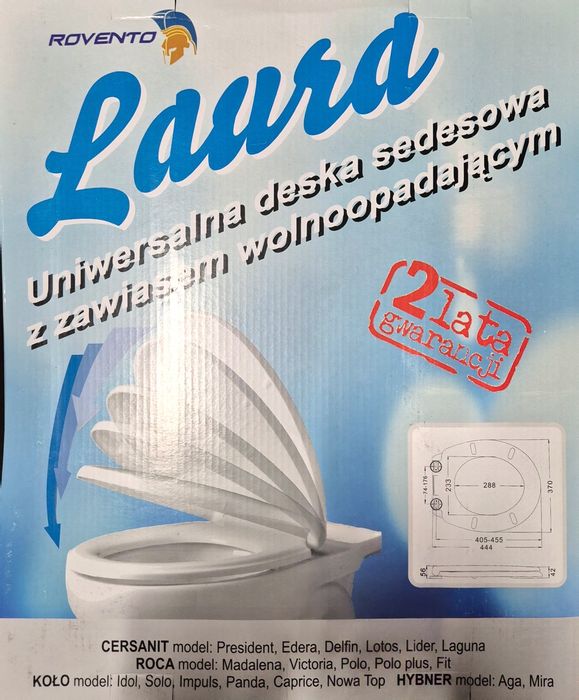 Deska WC do Cersanit, Koło, Roca