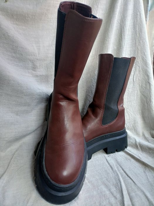 Жіночі чоботи  Pull & Bear