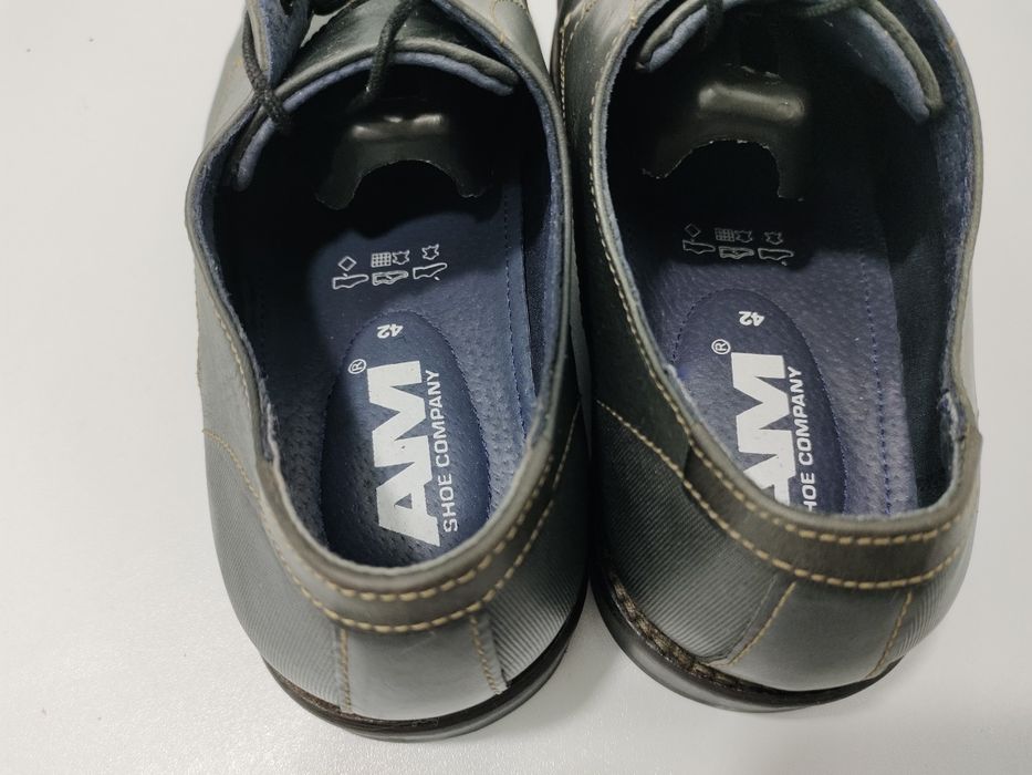 Туфли мужские дерби натуральная кожа