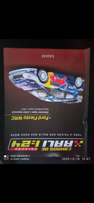 Miniatura Ford Fiesta WRC ogier rally monte carlo 2017